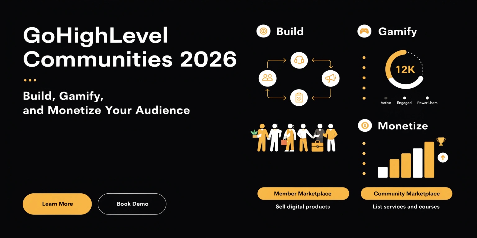 GoHighLevel Communities 2026: Build, Gamify, and Monetize Your Audience