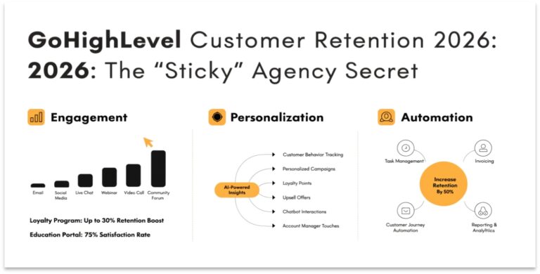 GoHighLevel Customer Retention 2026: The "Sticky" Agency Secret