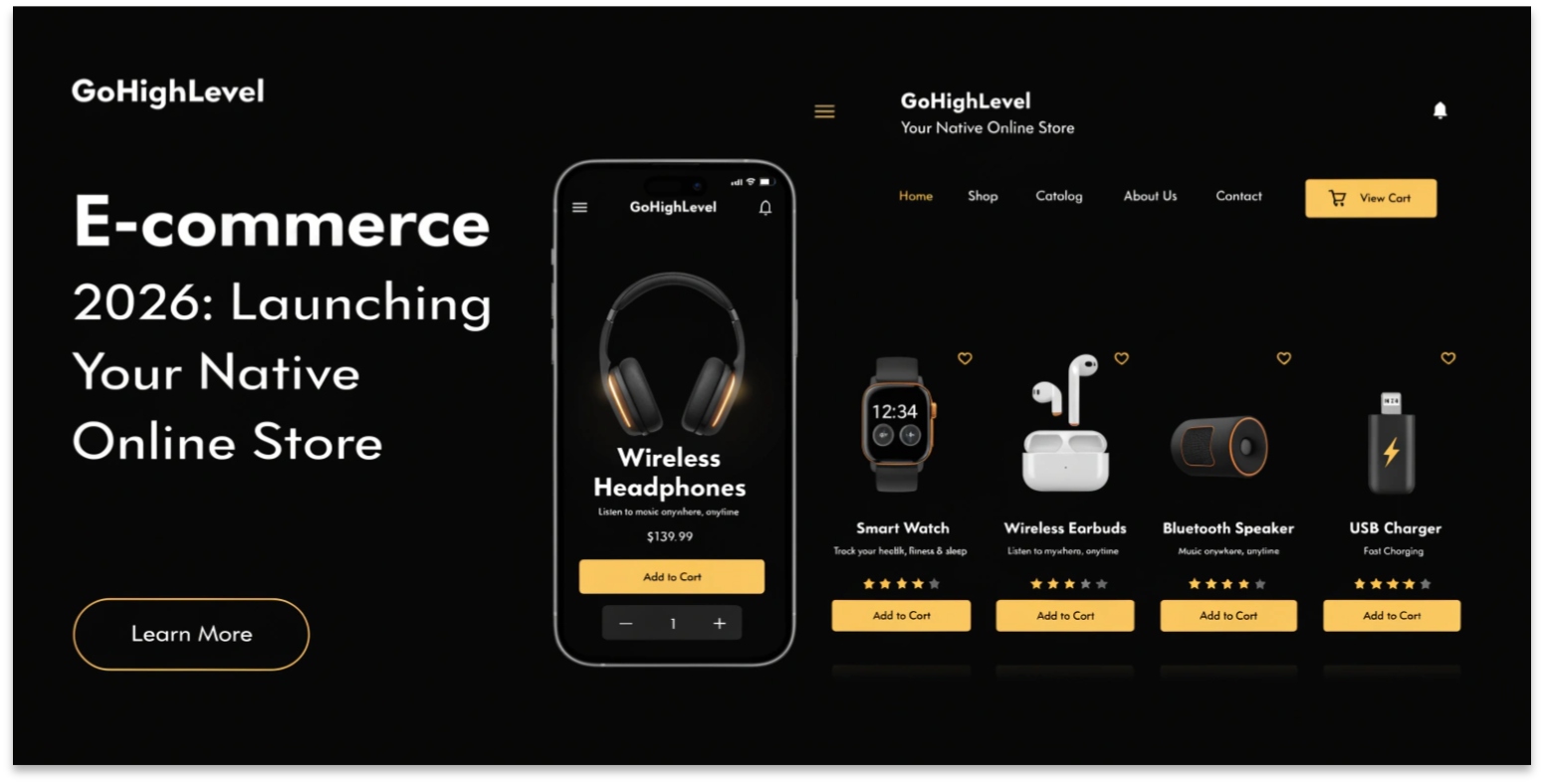 GoHighLevel E-commerce 2026: Launching Your Native Online Store
