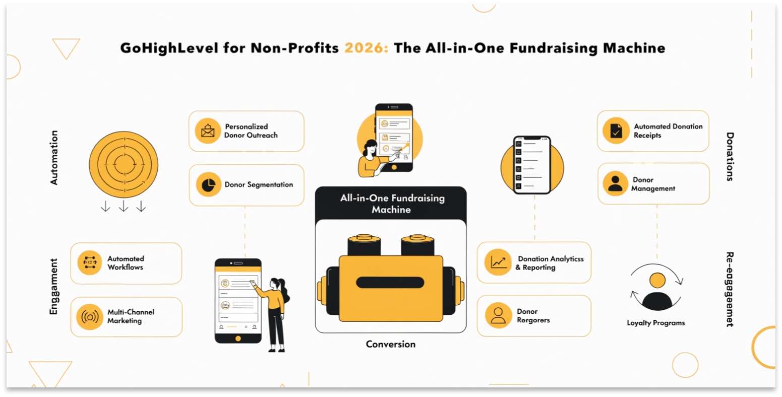 GoHighLevel for Non-Profits 2026: The All-in-One Fundraising Machine