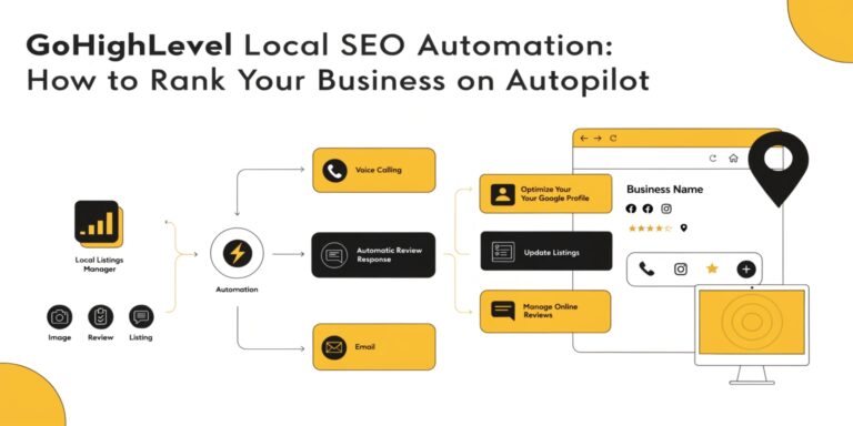 GoHighLevel Local SEO Automation: How to Rank Your Business on Autopilot