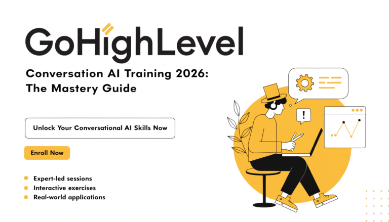 GoHighLevel Conversation AI Training 2026: The Mastery Guide