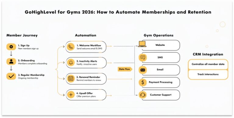 GoHighLevel for Gyms 2026: How to Automate Memberships and Retention