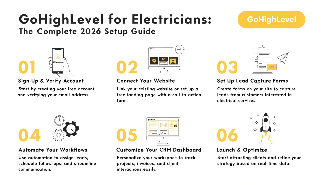 GoHighLevel for Electricians: The Complete 2026 Setup Guide