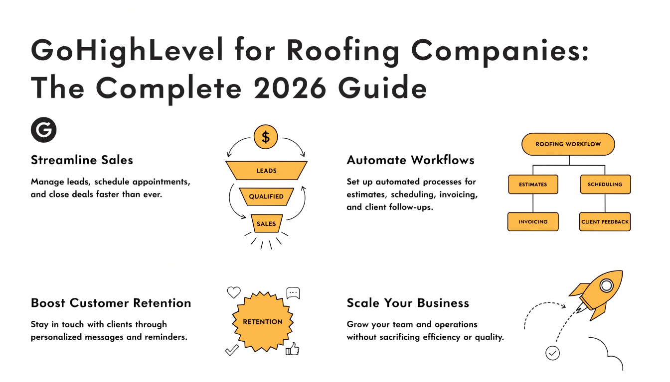 GoHighLevel for Roofing Companies: The Complete 2026 Guide